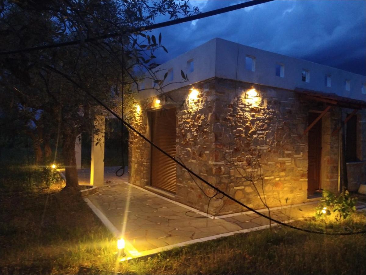 Elea Stone Houses In Organic Quiet Olive Grove, Prinos, Thassos 외부 사진