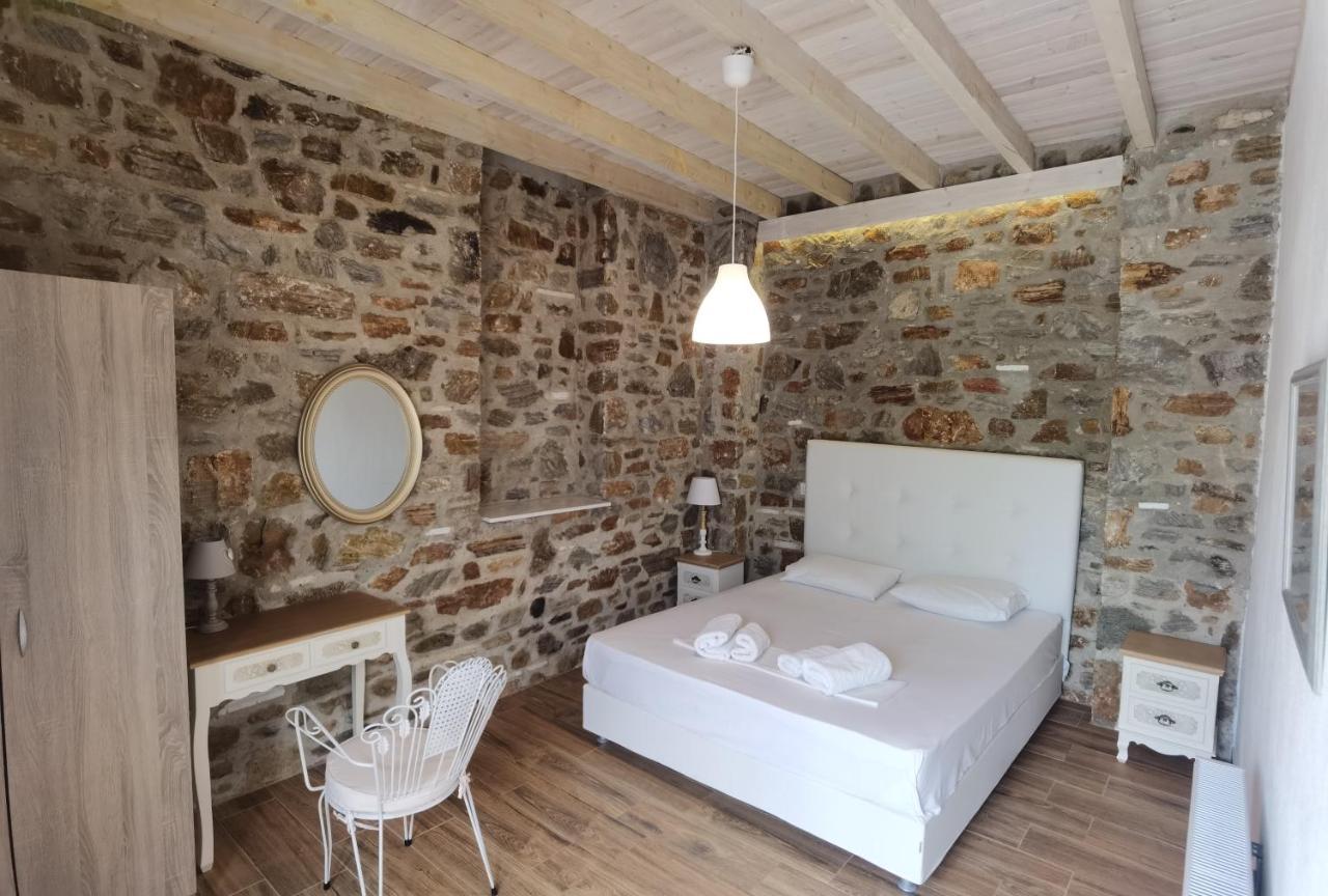 Elea Stone Houses In Organic Quiet Olive Grove, Prinos, Thassos 외부 사진