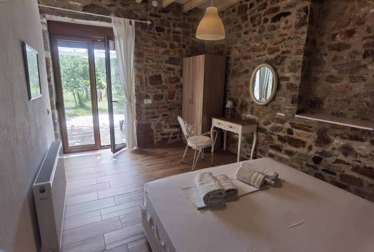 Elea Stone Houses In Organic Quiet Olive Grove, Prinos, Thassos 외부 사진