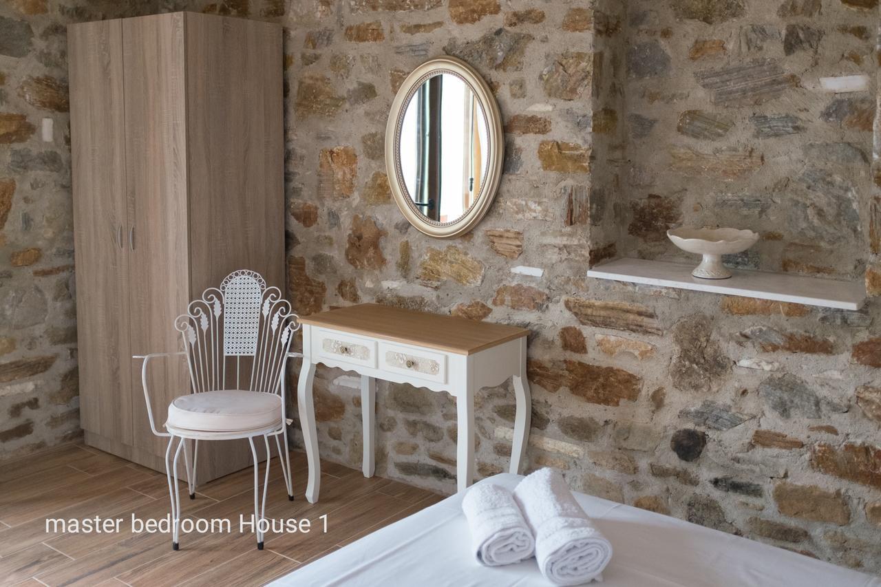 Elea Stone Houses In Organic Quiet Olive Grove, Prinos, Thassos 외부 사진
