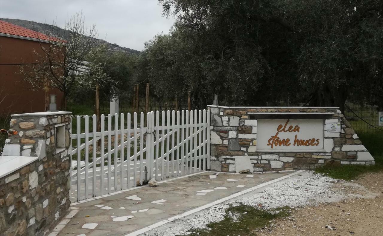 Elea Stone Houses In Organic Quiet Olive Grove, Prinos, Thassos 외부 사진